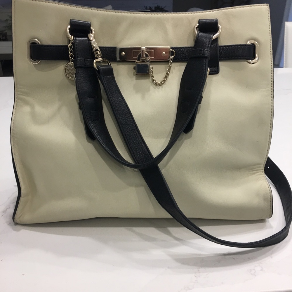Reiss Leather Tote Bag.